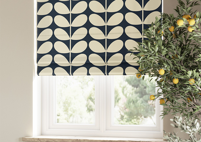 Orla Kiely Jumbo Solid Stem, Whale - Roman Blind - Image 5
